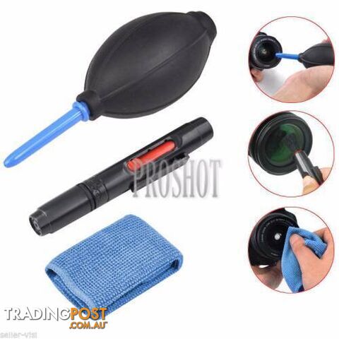 3 in 1 Camera Lens Cleaning Kit