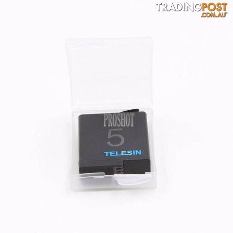 HERO5 Telesin 3.85V 1220mAh Rechargebale Battery + Storage Case - photo 2 of 9