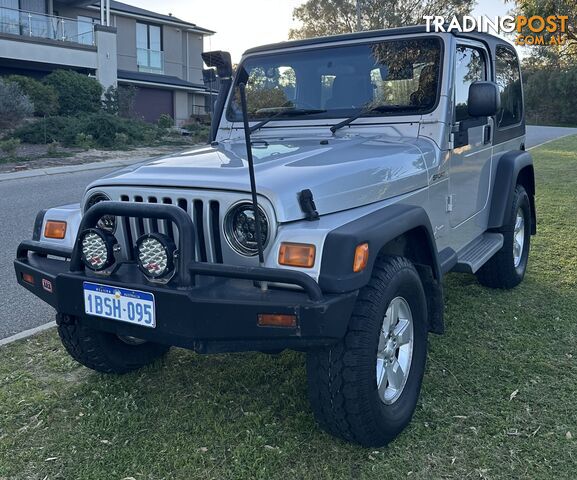 2004 Jeep Wrangler TJ SPORT SUV Manual