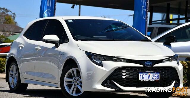 2019 TOYOTA COROLLA SX HYBRID ZWE211R HATCHBACK