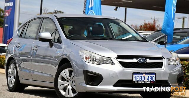 2012 SUBARU IMPREZA 2.0I G4 HATCHBACK