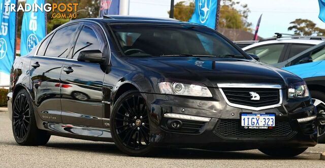 2010 HOLDEN SPECIAL VEHICLES SENATOR SIGNATURE E SERIES 2 SEDAN