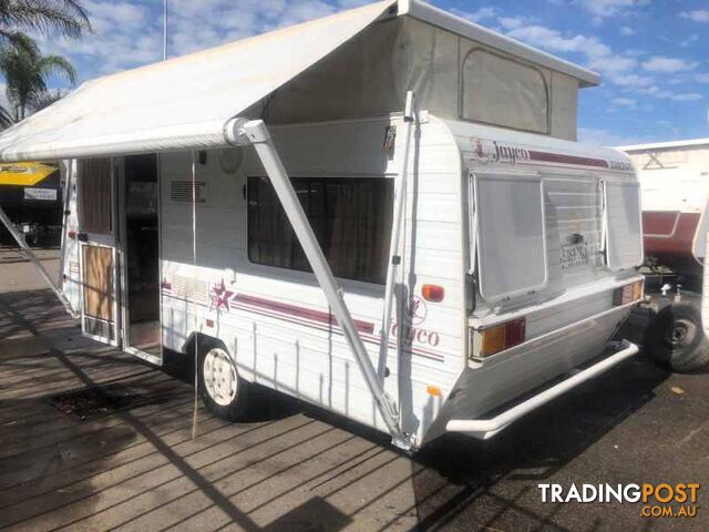 1999 JAYCO STARCRAFT*EAST WEST BED*CAFE DINING*3 WAY FRIDGE WAIST HIGH*FULL OVEN - photo 3 of 11
