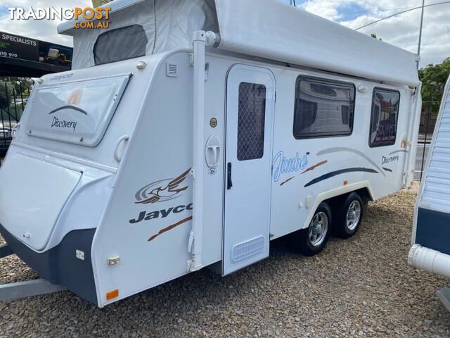 Jayco Discovery pop- top 18ft - in excellent condition - AIR- COND- ISLAND BED - TANDEM - BATTERY
