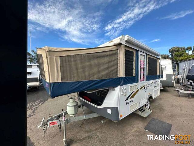 2009 JAYCO HAWK*TARE 930KG*SLEEPS 5 EASY*STYLISH AND ROOMY*3 WAY FRIDGE - photo 2 of 12