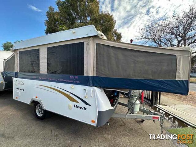 2009 JAYCO HAWK*TARE 930KG*SLEEPS 5 EASY*STYLISH AND ROOMY*3 WAY FRIDGE - photo 3 of 12