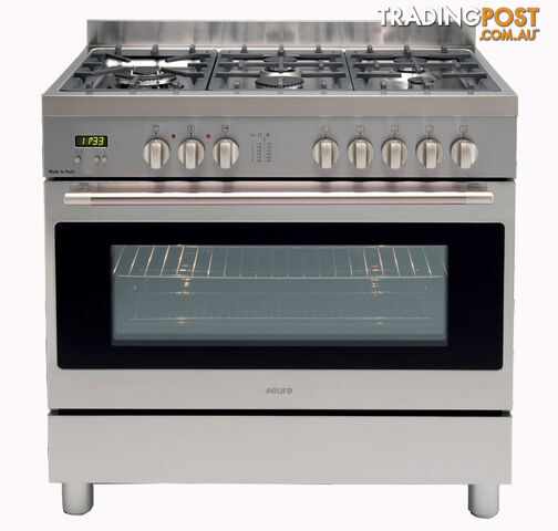 Euro Appliances 90cm Gas Freestanding Cooker - EFS900GX - Melb Only - - Euro Appliances - E-EFS900GX