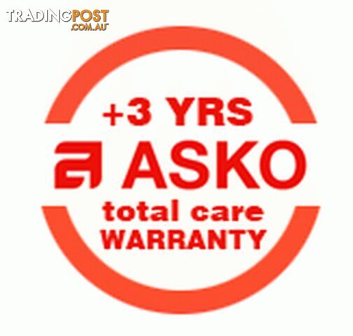 Asko Total Care Washing Machine Warranty +3 years - A-+3 years_wash
