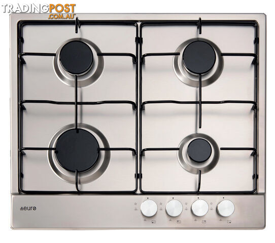 Euro Appliances 60cm Gas Cooktop - ECT600GS - Euro Appliances - E-ECT600GS