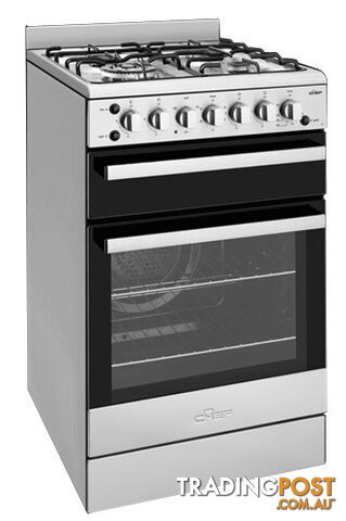 Chef 54cm Freestanding Gas Cooker - CFG517SBLP - Chef - C-CFG517SBLP