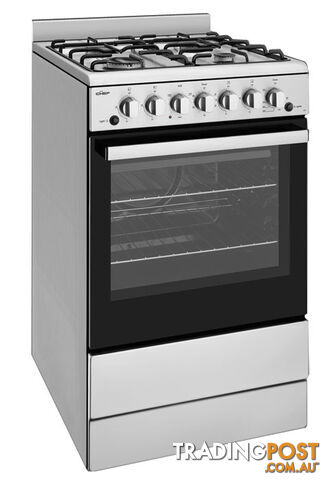 Chef 54cm Gas Freestanding Cooker - CFG504SBNG - Chef - C-CFG504SBNG