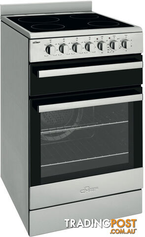 Chef 54cm Freestanding Electric Cooker - CFE547SB - Chef - C-CFE547SB