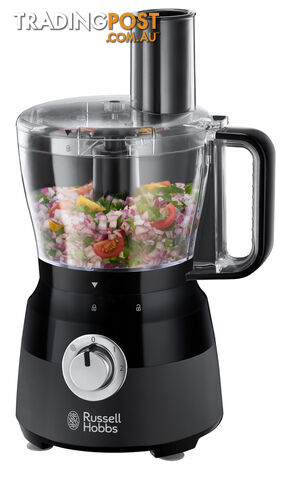 Russell Hobbs Desire Food Processor - Matte Black - RHFP5BLK - Russell Hobbs - R-RHFP5BLK