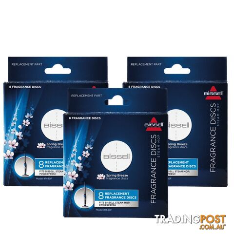 Bissell Spring Breeze Fragrance Discs 3 Boxes of 8 - 1030F-3 - Bissell - B-1030F-3-PACK