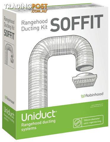 Robinhood Uniduct SOFFIT Ducting Kit - USSR150 - Robinhood - R-USSR150