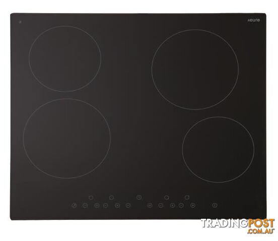 Euro Appliances 60cm CeranÂ® Touch Electric Cooktop - ECT600C4 - Euro Appliances - E-ECT600C4