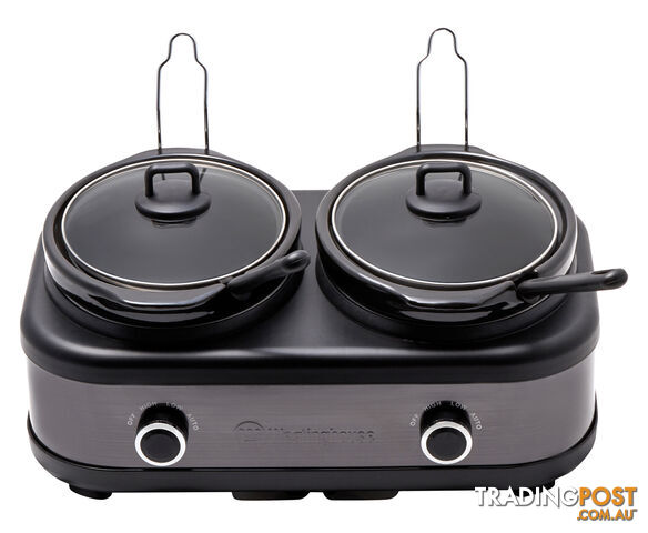 Westinghouse 2 x 2.5L Slow Cooker - WHSC06KS - Westinghouse - W-WHSC06KS