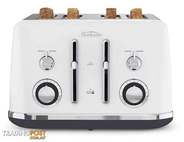 Sunbeam Alinea Collection 4 Slice Toaster - Ocean Mist - TA2740W - Sunbeam - S-TA2740W