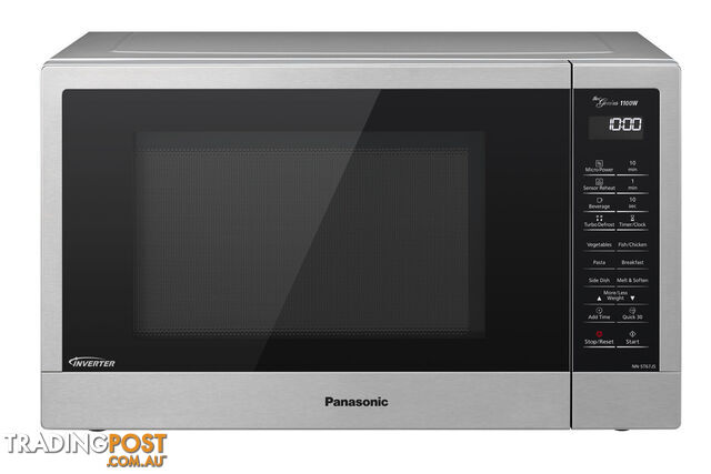Panasonic 32L Inverter Sensor Microwave - NN-ST67JS - Panasonic -...