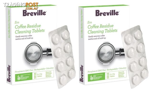 Breville 2 Packs of 8 X Cleaning Tablets - BES012CLR-2 - Breville - B-BES012CLR-2-PACK