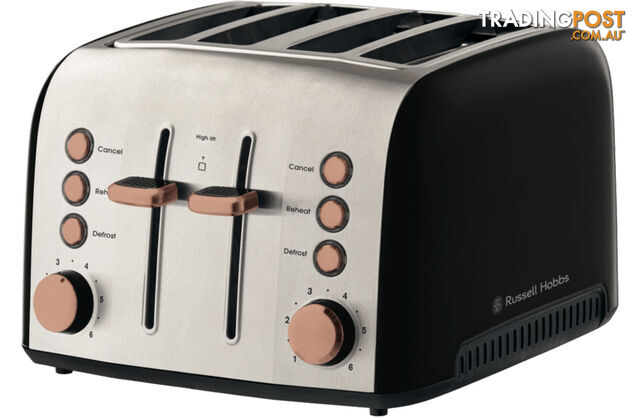 Russell Hobbs Brooklyn 4-Slice Toaster - RHT94COP - Russell Hobbs - R-RHT94COP