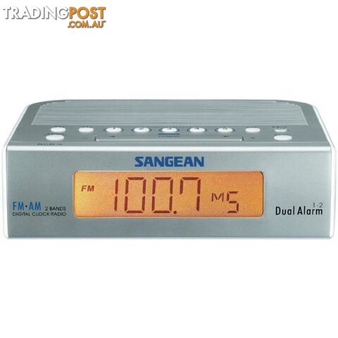Sangean Digital Clock Radio - RCR5 - Sangean - S-RCR5W