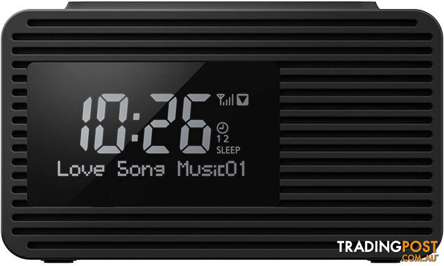 Panasonic DAB+/FM Clock Radio - RC-D8GN-K - Panasonic - P-RC-D8GN-K