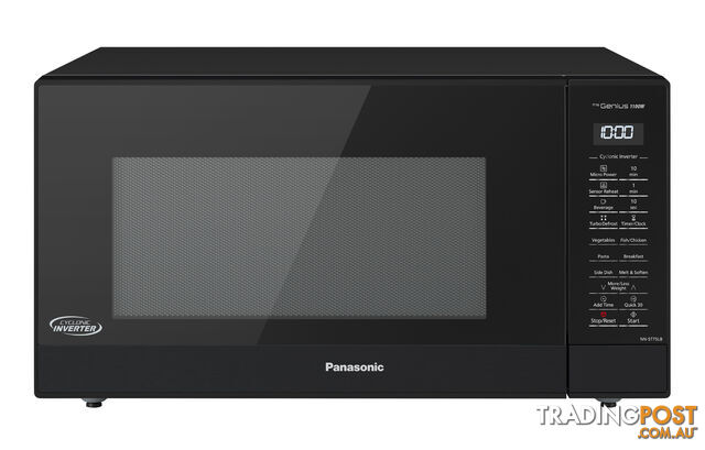 Panasonic 44L Cyclonic Inverter Sensor Microwave - NN-ST75LBQPQ - Panasonic - P-NN-ST75LBQPQ