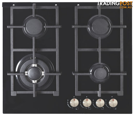 Artusi 58cm Gas Cooktop - CAGH6000B - Artusi - A-CAGH6000B