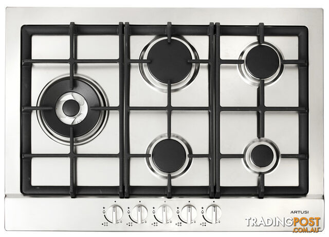 Artusi 70cm Gas Cooktop - AGH70XFFD - Artusi - A-AGH70XFFD