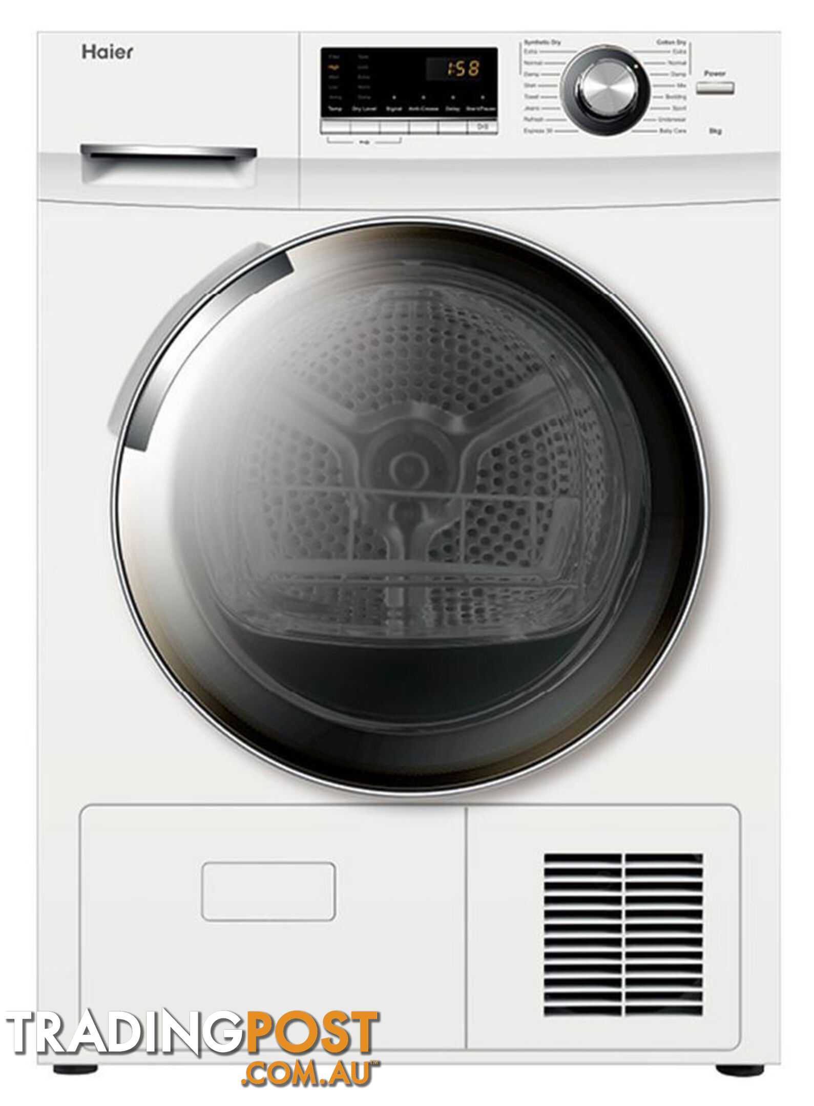 Haier 8kg Condenser Dryer - HDC80E1 - Haier - H-HDC80E1