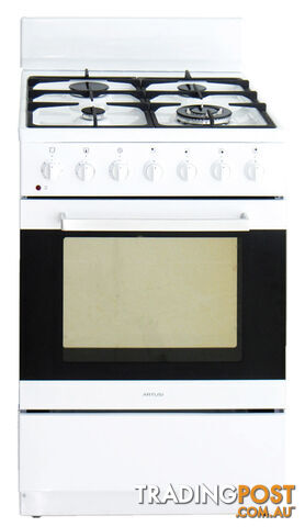 Artusi 60cm Gas/Electric Freestanding Cooker- AFGE6070W - Artusi - A-AFGE6070W
