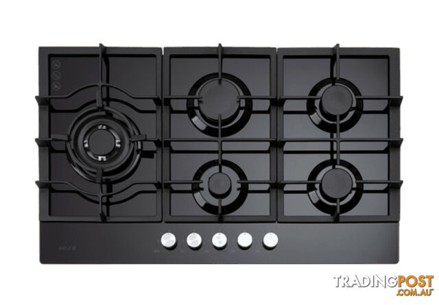 Euro Appliances 90cm Gas Cooktop - ECT900GBK - Euro Appliances - E-ECT900GBK