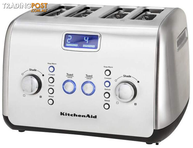 KitchenAid 4 Slice Toaster - Stainless Steel - 5AKMT423SX - KitchenAid - K-5AKMT423SX