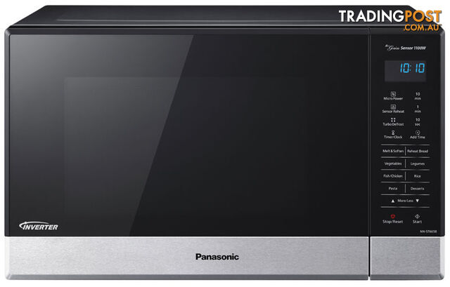 Panasonic 32L Inverter Sensor Microwave - NN-ST665BQPQ - Panasonic - P-NN-ST665BQPQ