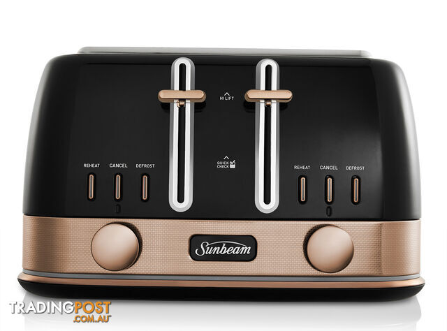 Sunbeam New York Collection 4 Slice Toaster - TA4440KB - Sunbeam - S-TA4440KB