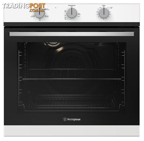 Westinghouse 60cm Multifunction Oven - WVE614WC - Westinghouse - W-WVE614WC