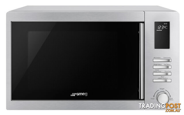 Smeg 34L Microwave Oven - SA34MX - Smeg - S-SA34MX