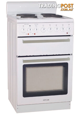 Artusi 54cm Electric Freestanding Cooker - AFDE5470W - Artusi - A-AFDE5470W