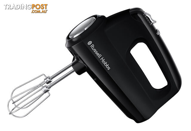 Russell Hobbs Desire Matte Black Hand Mixer - RHMX5BLK - Russell Hobbs - R-RHMX5BLK