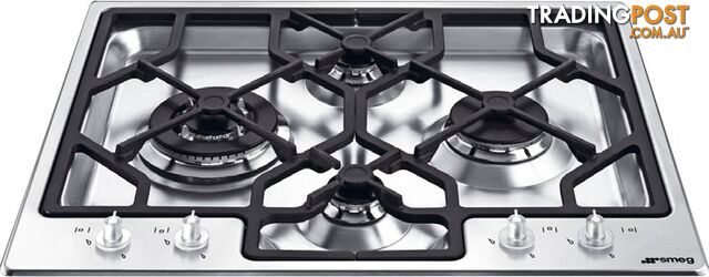 Smeg 60cm Gas Cooktop - PGA64 - Smeg - S-PGA64