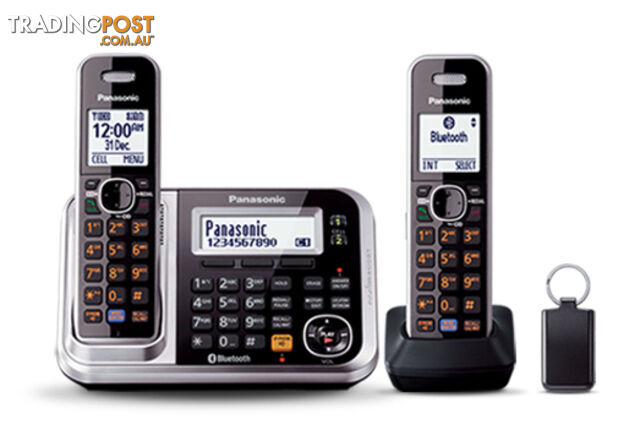 Panasonic DECT Digital Cordless Phone - Twin Pack - KX-TG7892AZS - Panasonic - P-KX-TG7892AZS