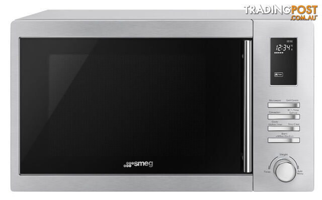 Smeg 34L Convection Microwave Oven - SAM34CXI - Smeg - S-SAM34CXI