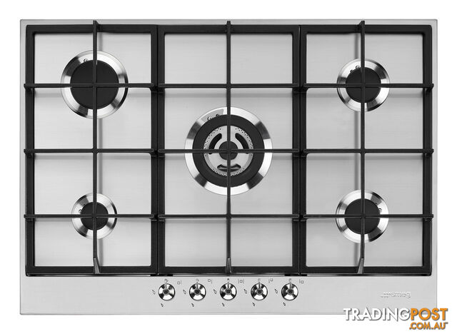 Smeg 72cm Classic Gas Cooktop - PX375AU - Smeg - S-PX375AU