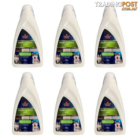 Bissell Multi-Surface Pet Cleaning Formula 6 Pack - 2531 - Bissell - B-2531-6-PACK