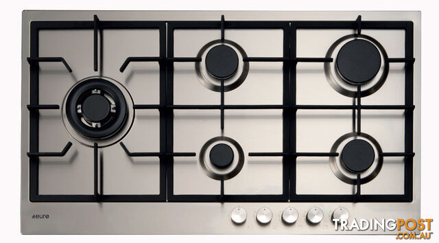 Euro Appliances 90cm Gas Cooktop - E90CTWX - Euro Appliances - E-E90CTWX