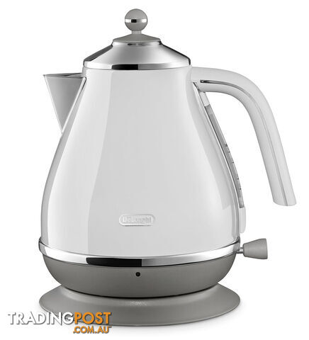 DeLonghi Icona Capitals Kettle - Sydney White - KBOC2001W - DeLonghi - D-KBOC2001W