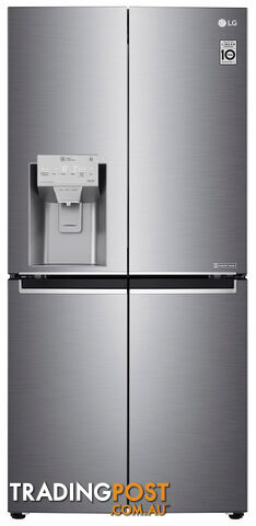 LG 506L French Door Frost Free Fridge with Ice & Water Dispenser - GF-L570PL - LG - L-GF-L570PL