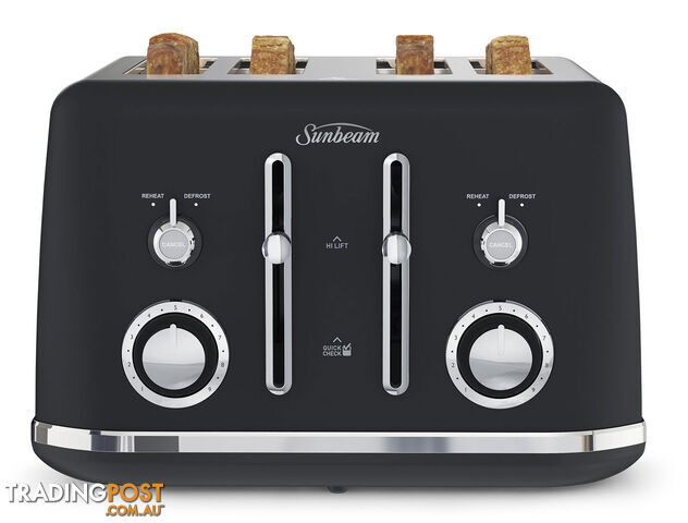 Sunbeam Alinea Collection 4 Slice Toaster - Dark Canyon - TA2740K - Sunbeam - S-TA2740K