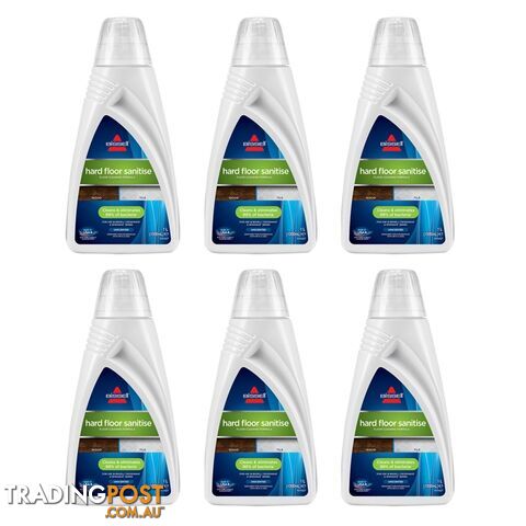 Bissell Hard Floor Sanitise Cleaning Formula Pack of 6 - 2532-6 - Bissell - B-2532-6-PACK